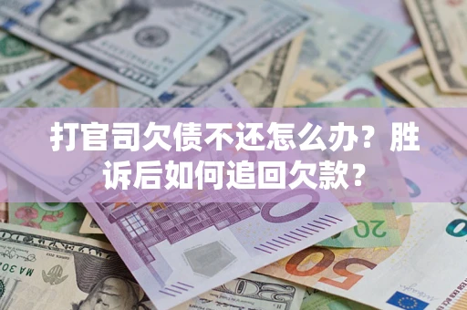 北京打官司欠债不还怎么办？胜诉后如何追回欠款？
