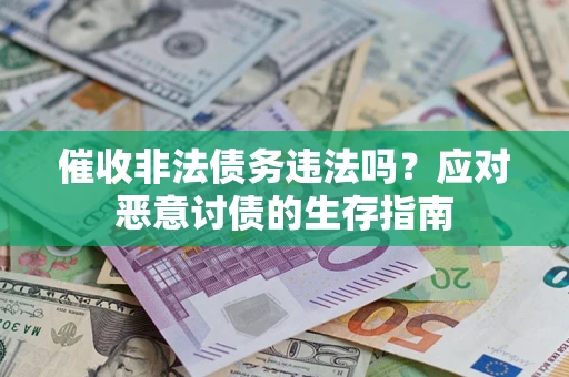 北京催收非法债务违法吗？应对恶意讨债的生存指南