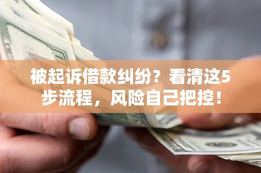 北京被起诉借款纠纷？看清这5步流程，风险自己把控！